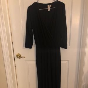 Black Jumpsuit with wrap style top